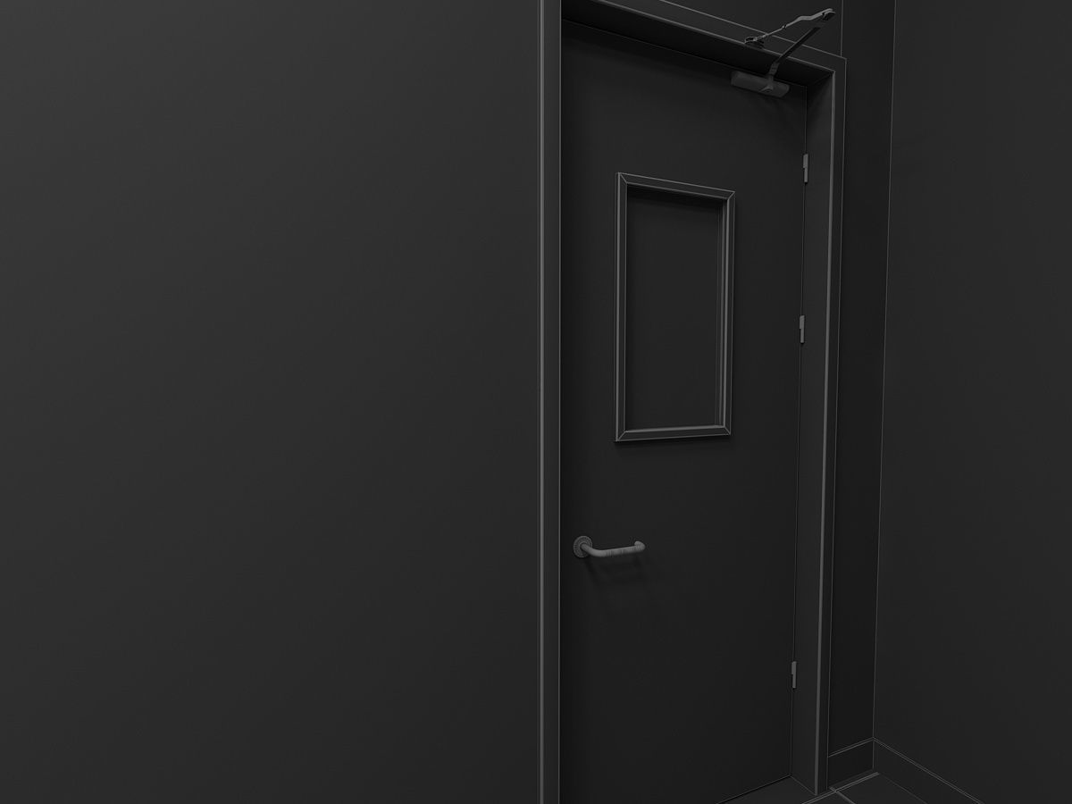 Computer Server Room 3D model_20