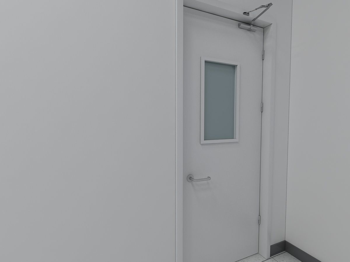 Computer Server Room 3D model_11