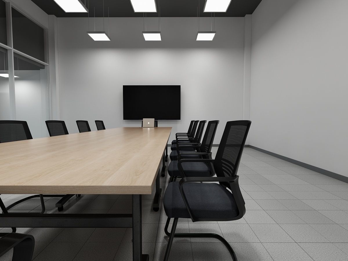 Computer Server Room 3D model_12