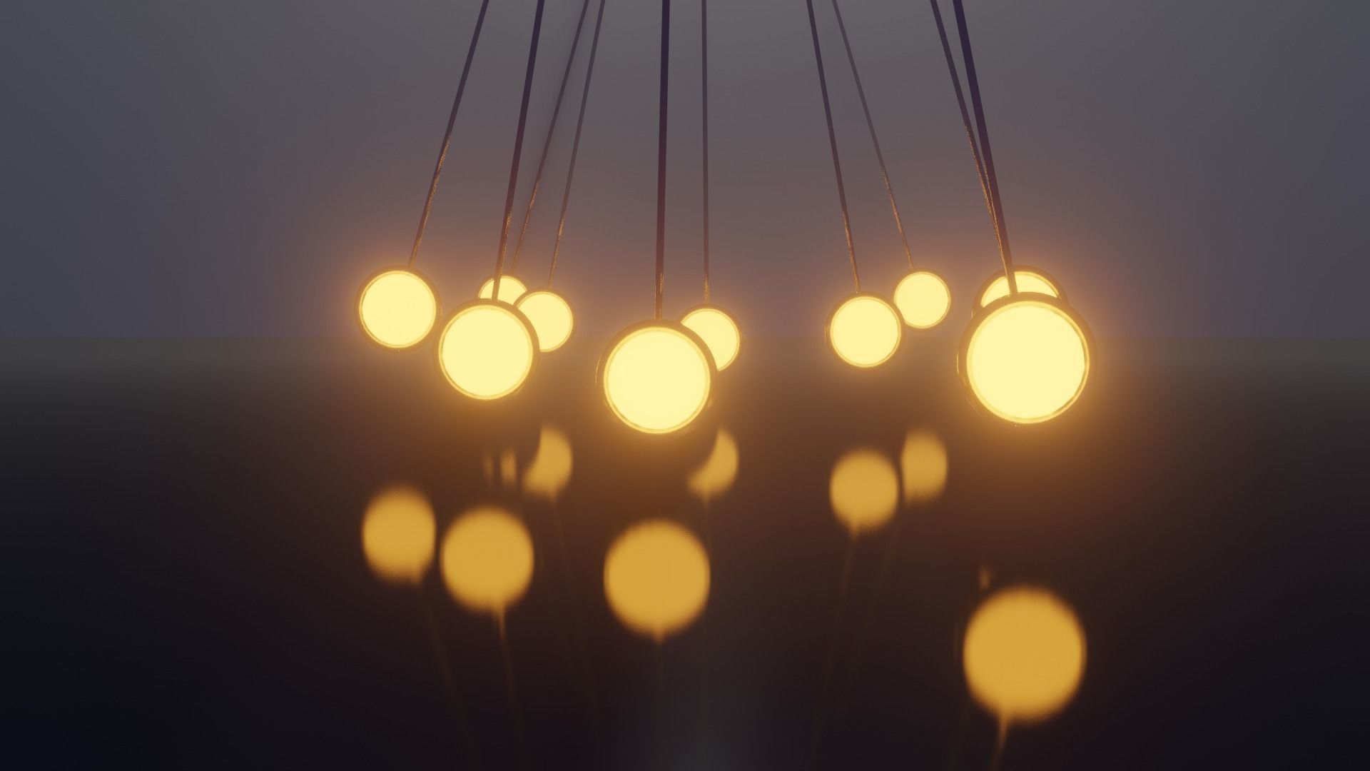 pendulum lights 3D model_5