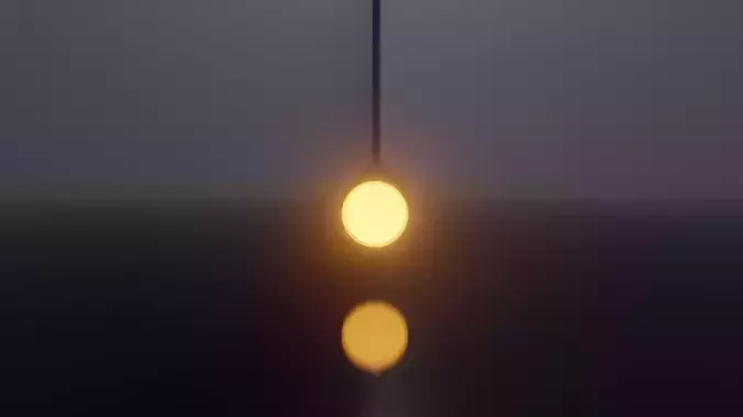 pendulum lights 3D model