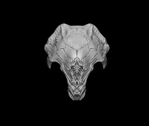 Predator Movie Prey bio mask 3D model