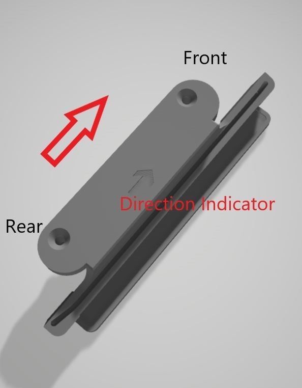 BODY MOUNT OF FUJIMI FJ CRUISER FOR KYOSHO 4X4 3D print model_3