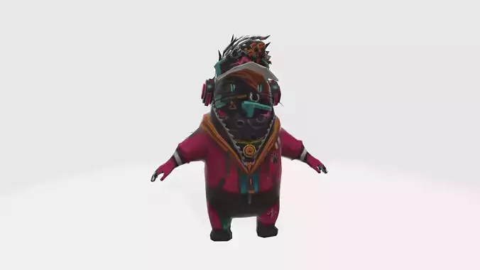 Otter Free Fire character 