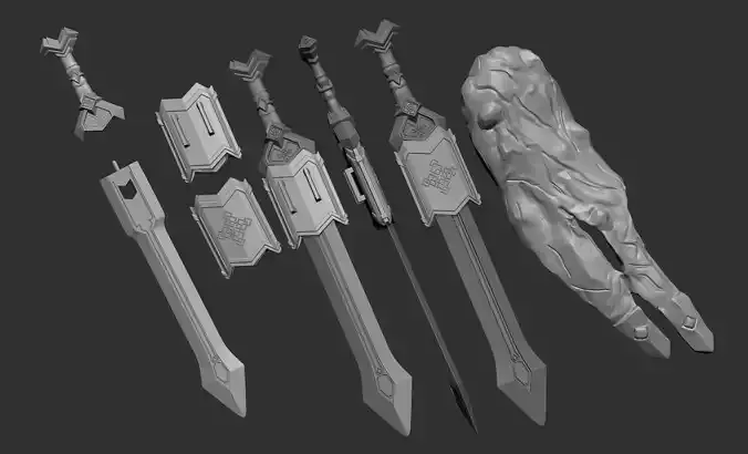 THORIN SWORD AND SHIELD