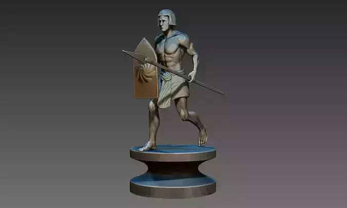 Egyptian warrior