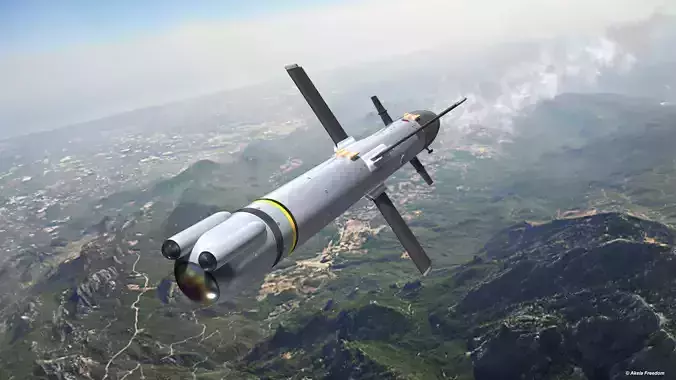 Akeron LP Missile 3D model