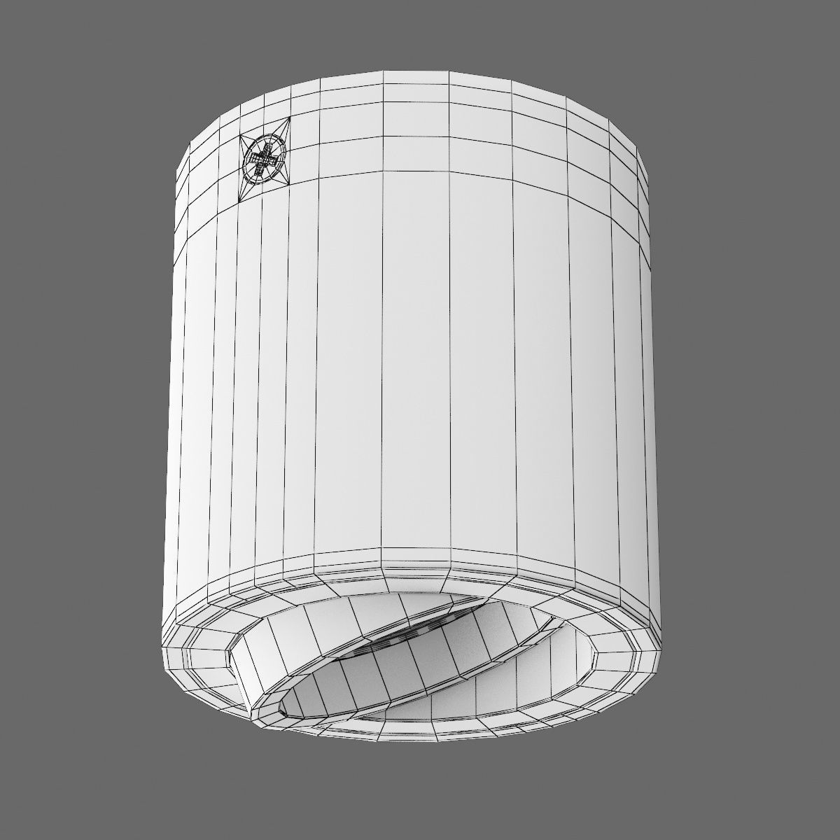 05200x Binoco Uno Lightstar Recessed spotlight 3D model_11