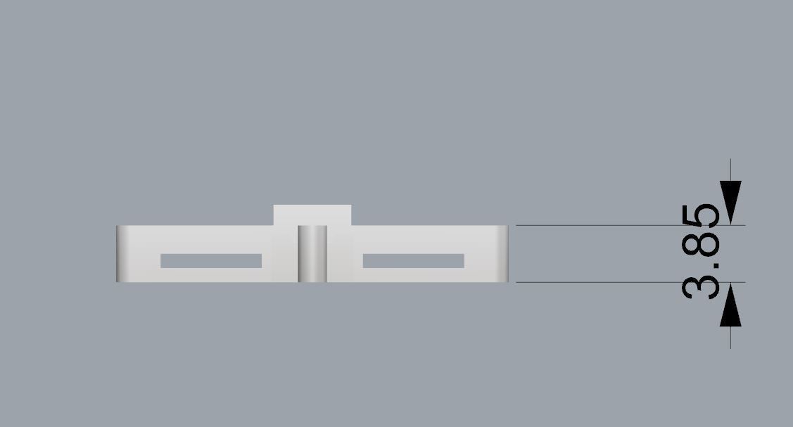 christian cross necklace 3D print model_5