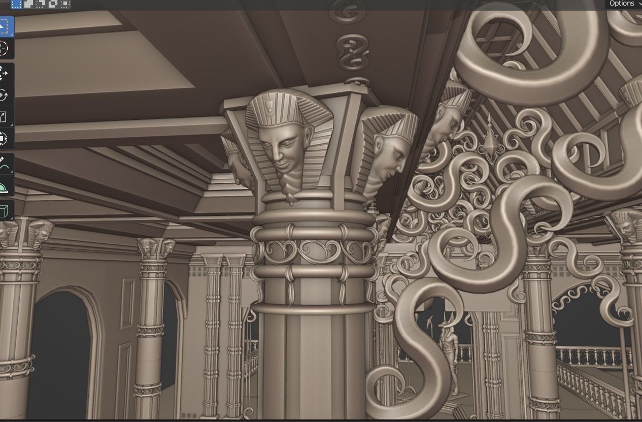 18FEB21 - High Tombs  3D model_18