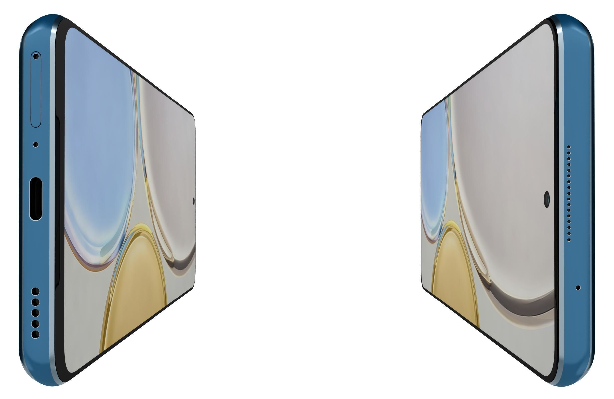 Honor Magic4 Lite 5G All Colors Low-poly 3D model_27