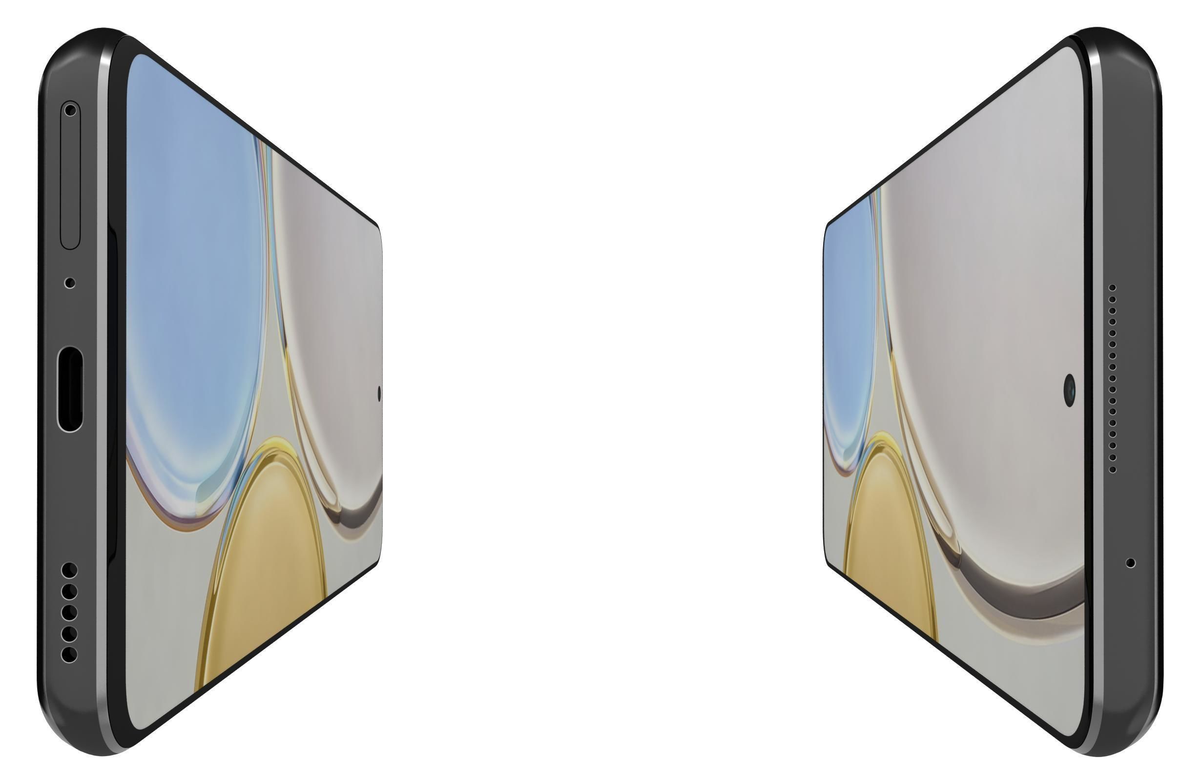 Honor Magic4 Lite 5G All Colors Low-poly 3D model_25