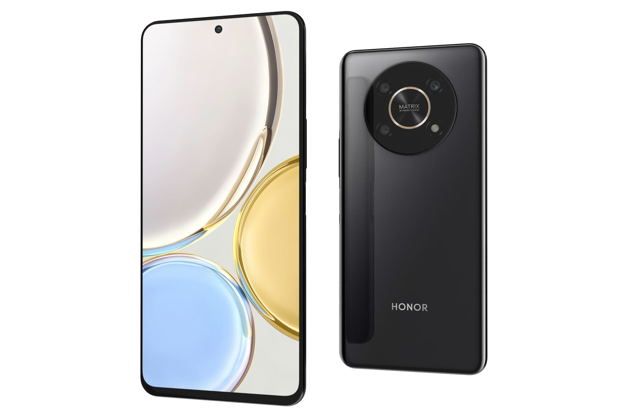 Honor Magic4 Lite 5G All Colors Low-poly 3D model_19