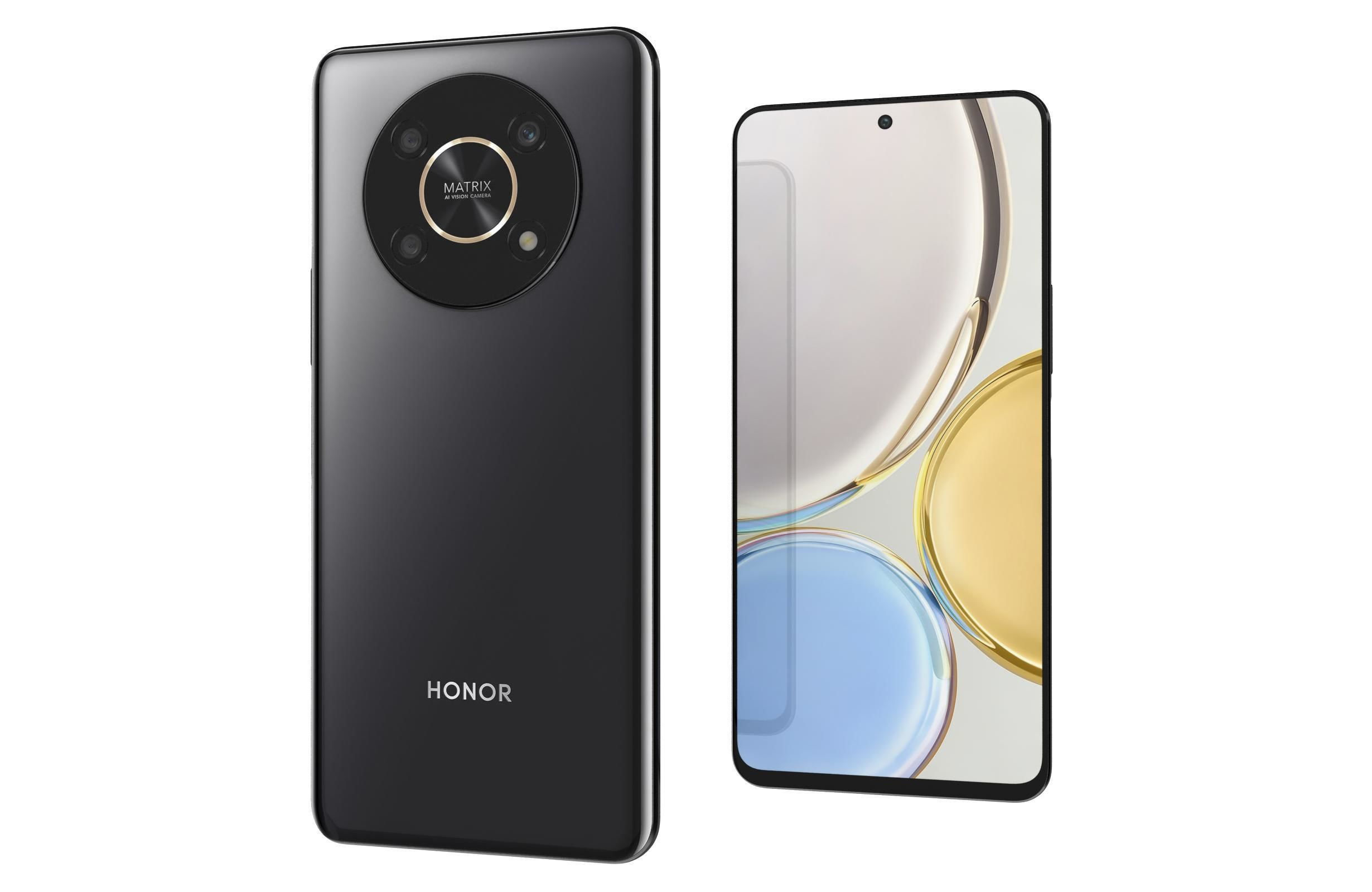 Honor Magic4 Lite 5G All Colors Low-poly 3D model_22