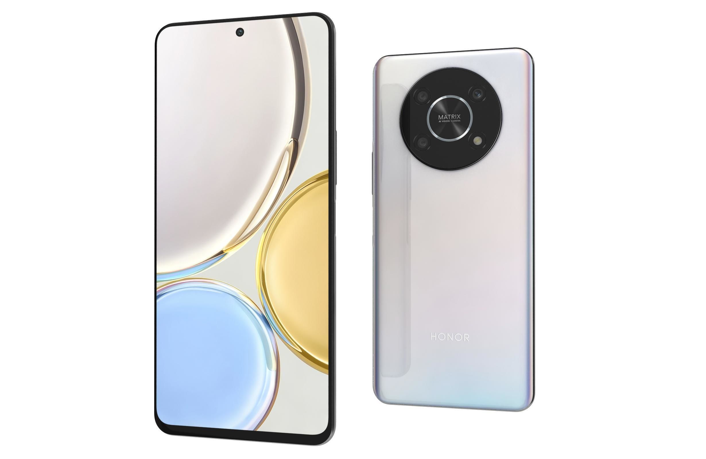 Honor Magic4 Lite 5G All Colors Low-poly 3D model_20