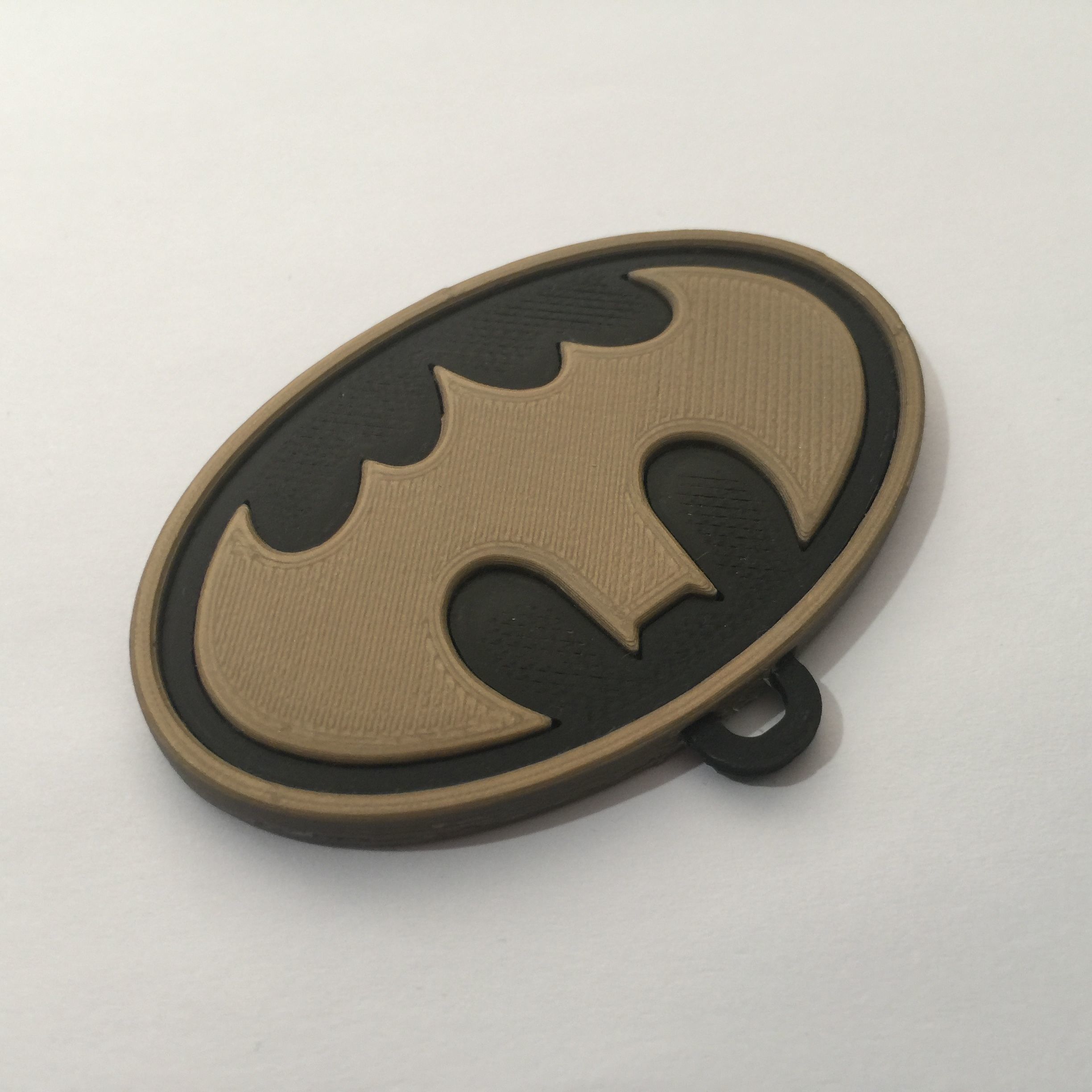 Batman Emblem Pendant and Presentation Box 3D print model_5