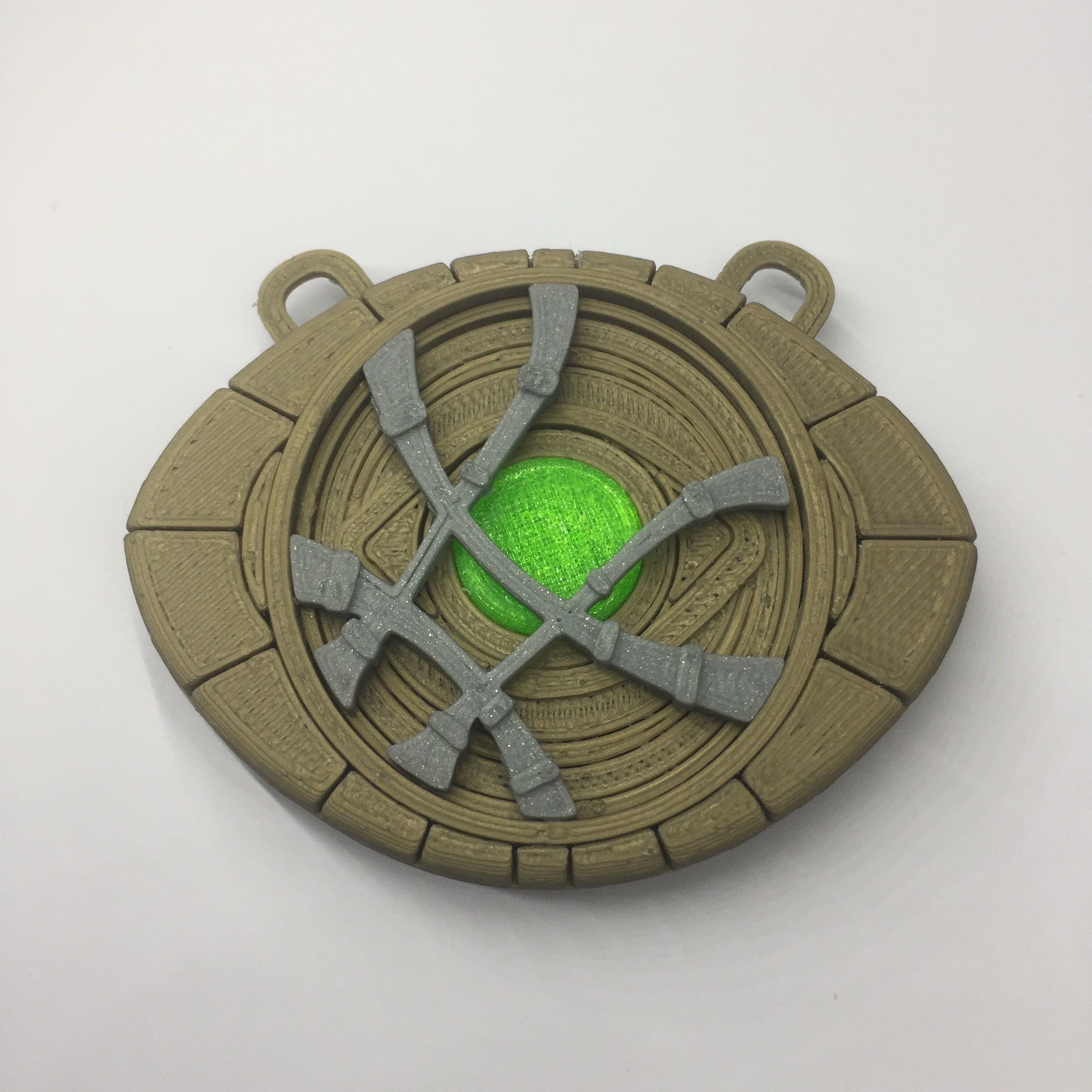 Doctor Strange Eye of Agamotto Pendant and Presentation Box 3D print model_1