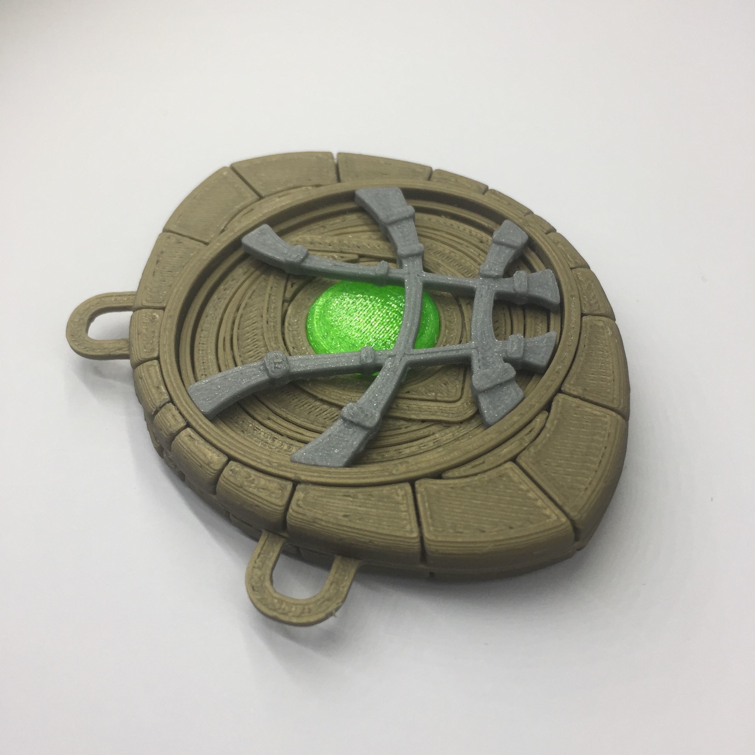 Doctor Strange Eye of Agamotto Pendant and Presentation Box 3D print model_5
