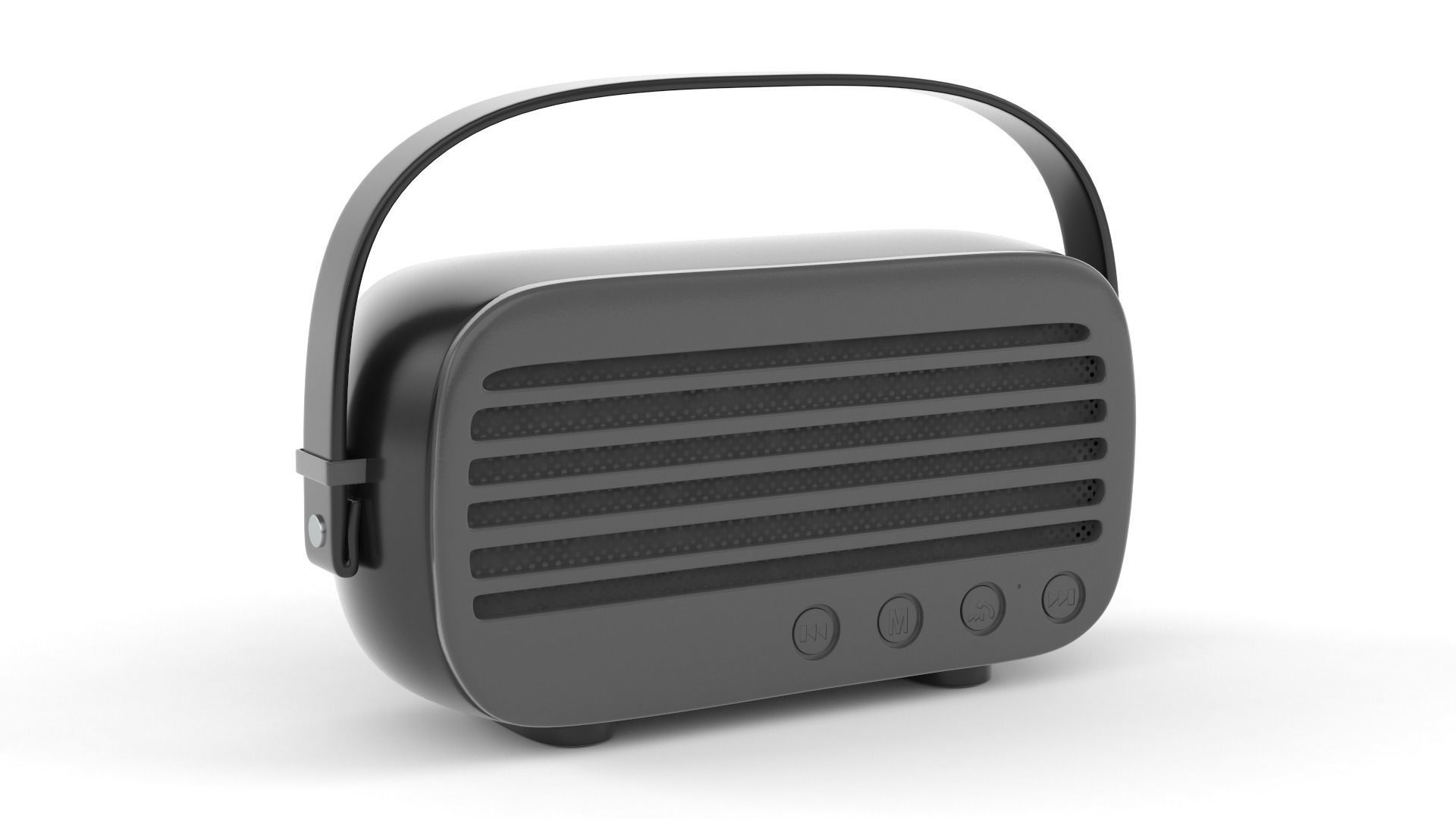 Portable Speaker 3D model_5