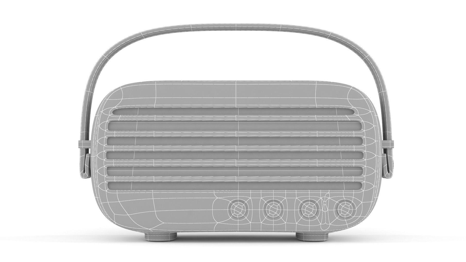 Portable Speaker 3D model_7