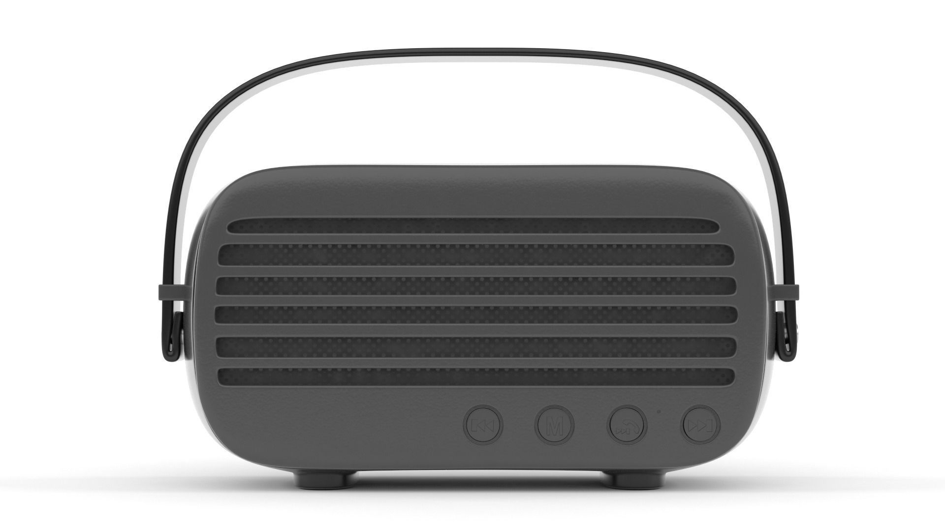 Portable Speaker 3D model_1