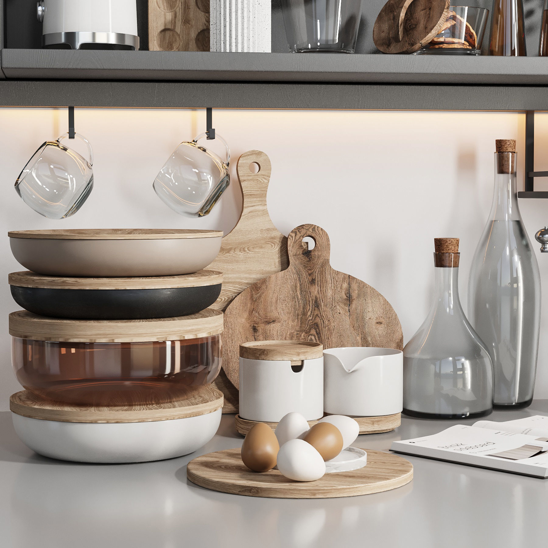 kitchen accessories026 3D model_2