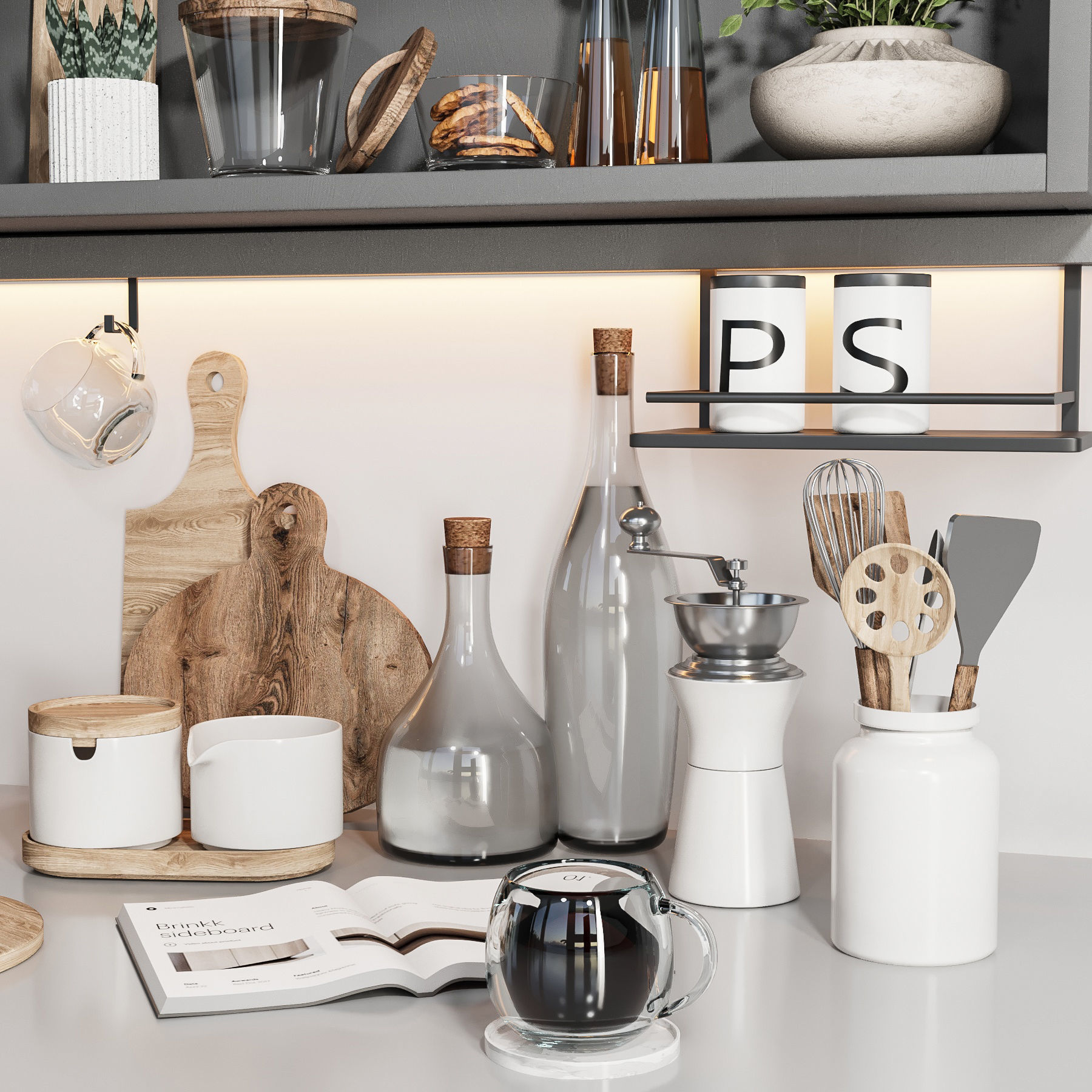 kitchen accessories026 3D model_1