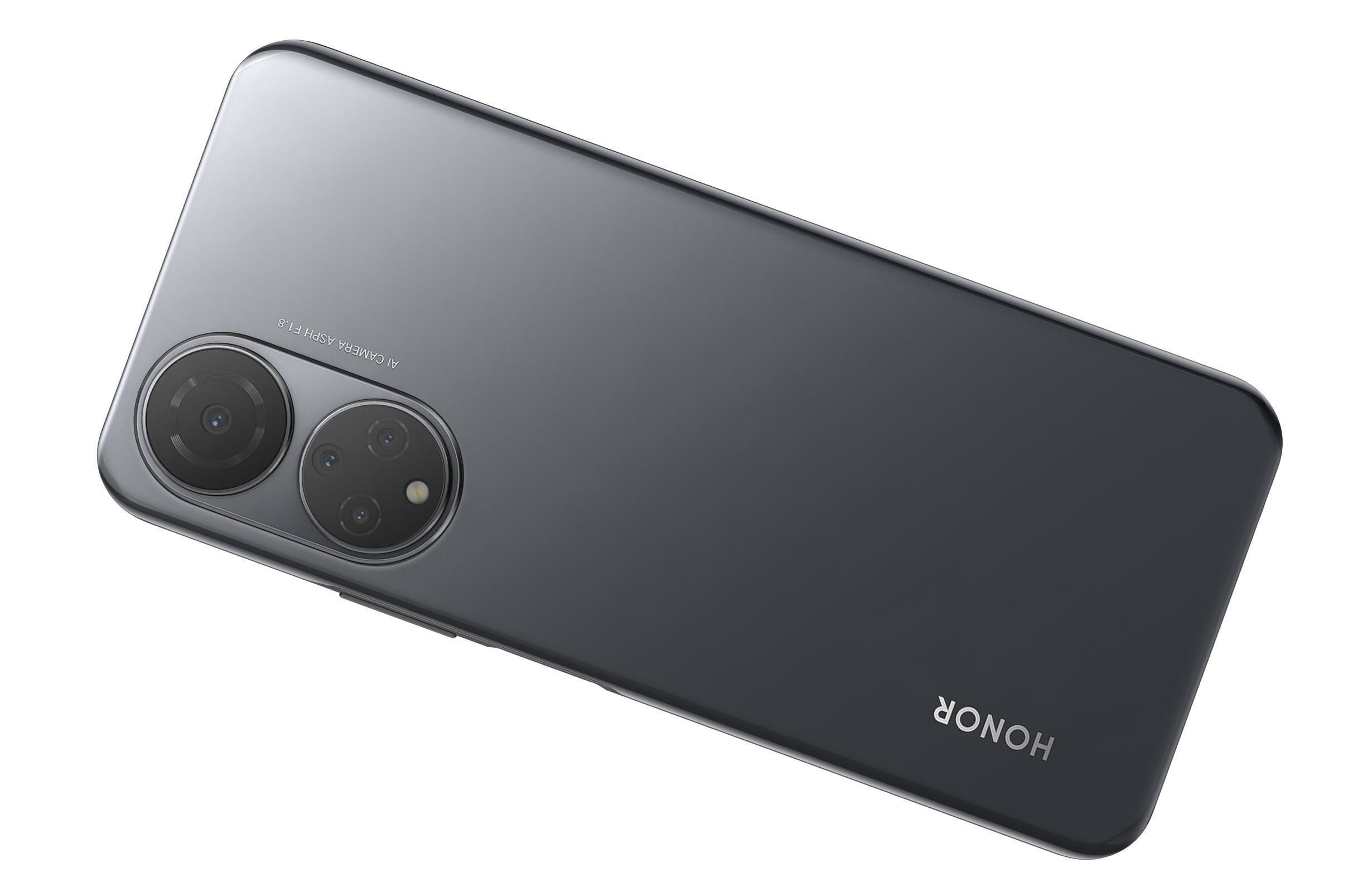 Honor X7 Black Low-poly 3D model_11