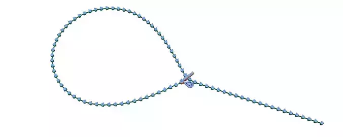 necklaces circle with light in middle