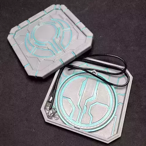 Halo Mantle of Responsibility Pendant and Presentation Box