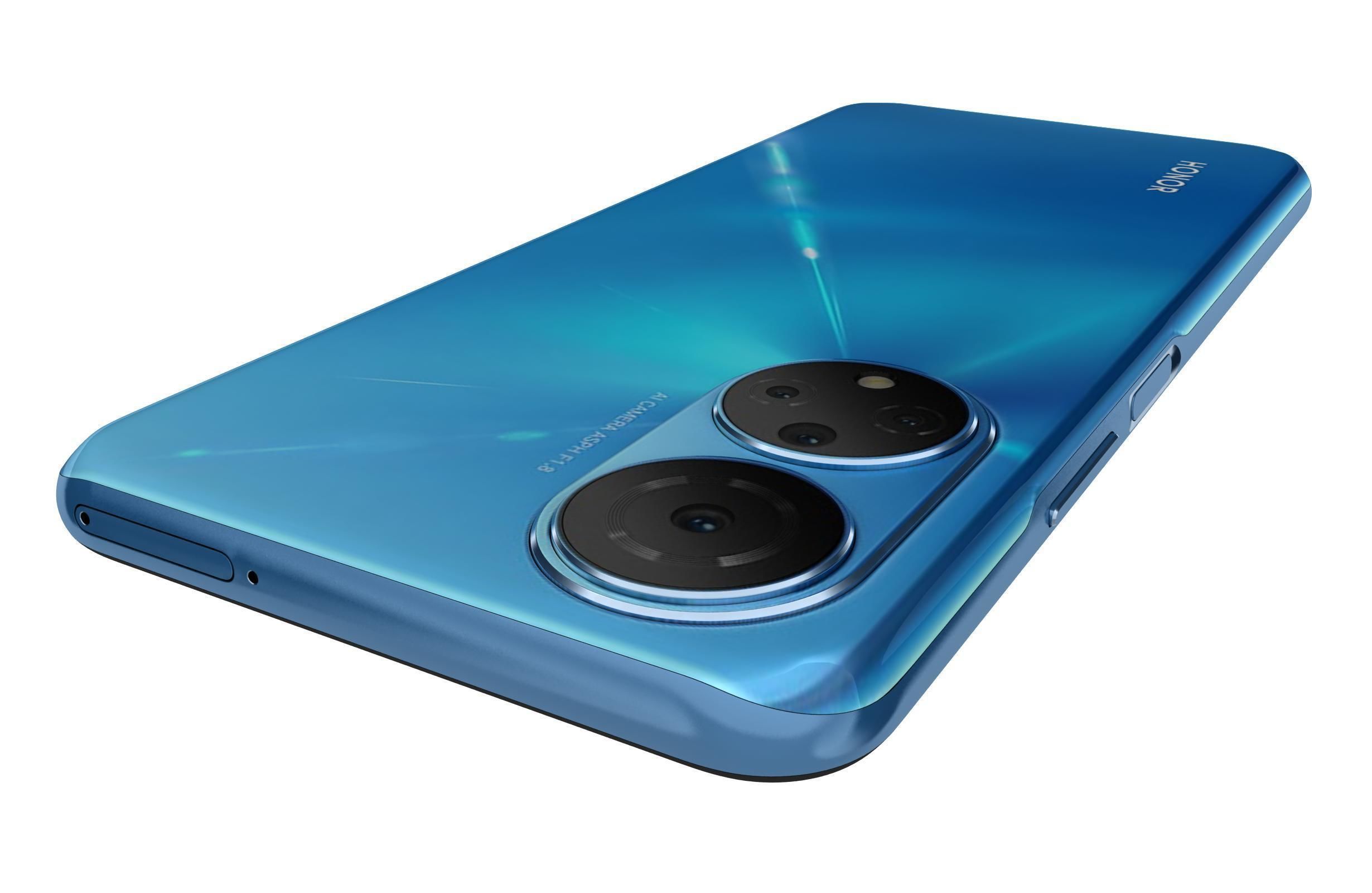Honor X7 Blue 3D model_15