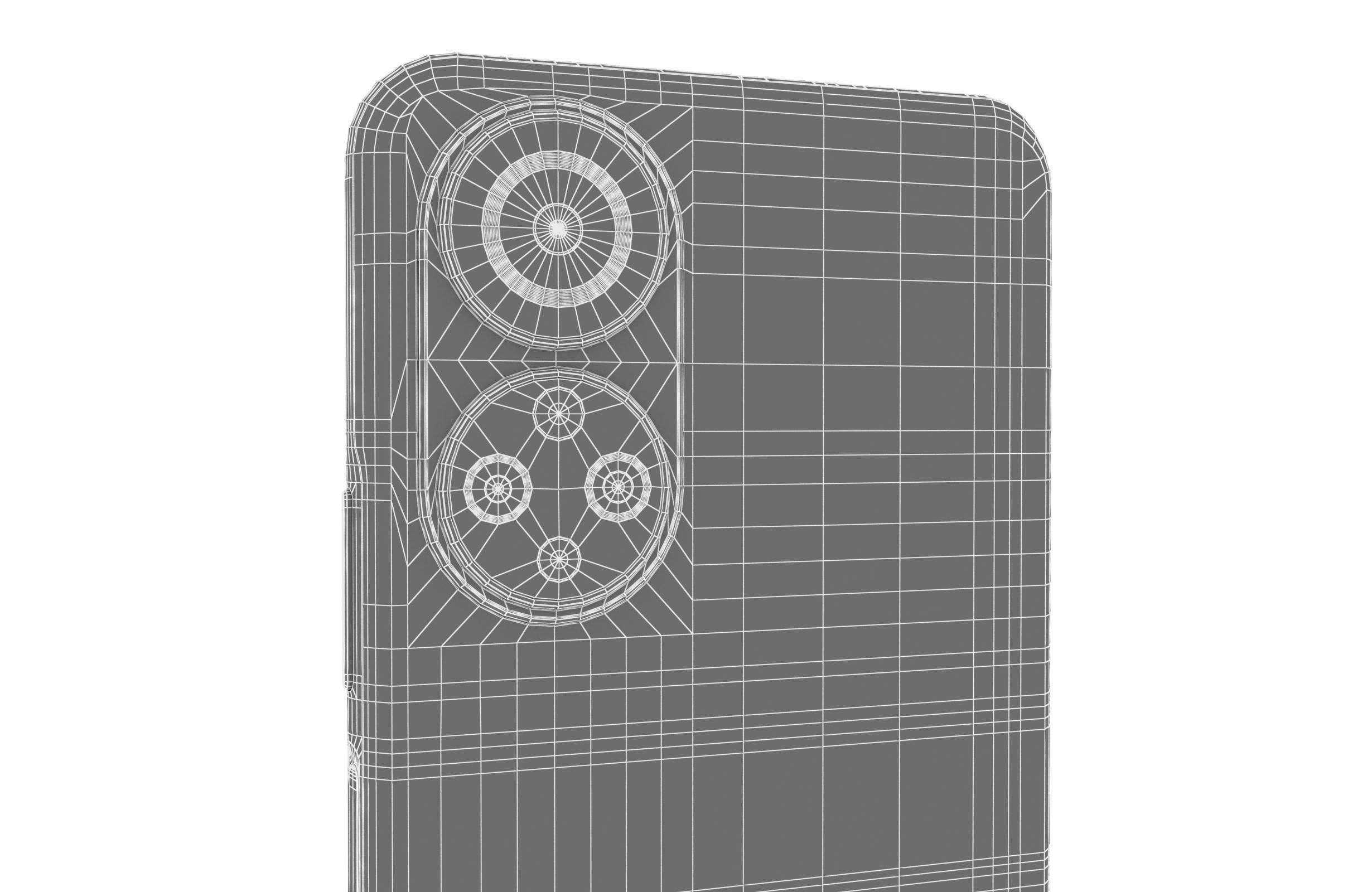 Honor X7 Blue 3D model_23