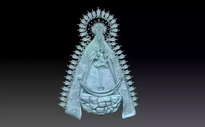 the Virgin Mary and Jesus