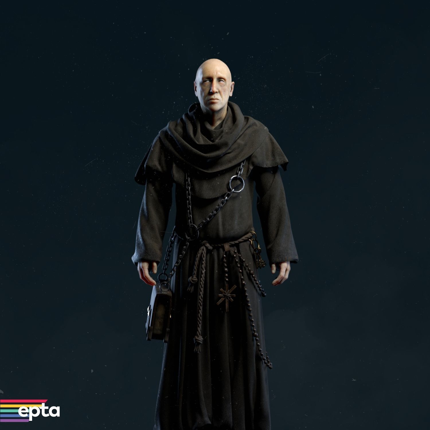 EPTA Medieval and Fantasy Character Pack Vol 1 Low-poly 3D model_14