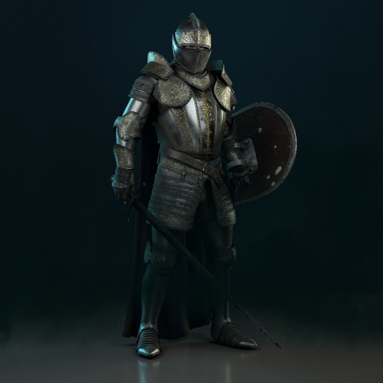 EPTA Medieval and Fantasy Character Pack Vol 1 Low-poly 3D model_2