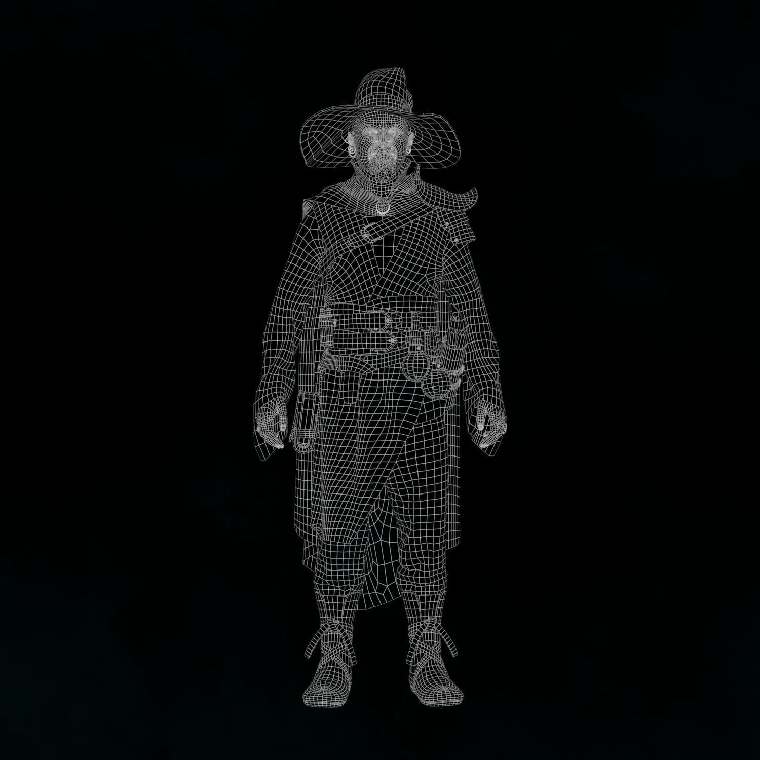 EPTA Medieval and Fantasy Character Pack Vol 1 Low-poly 3D model_42