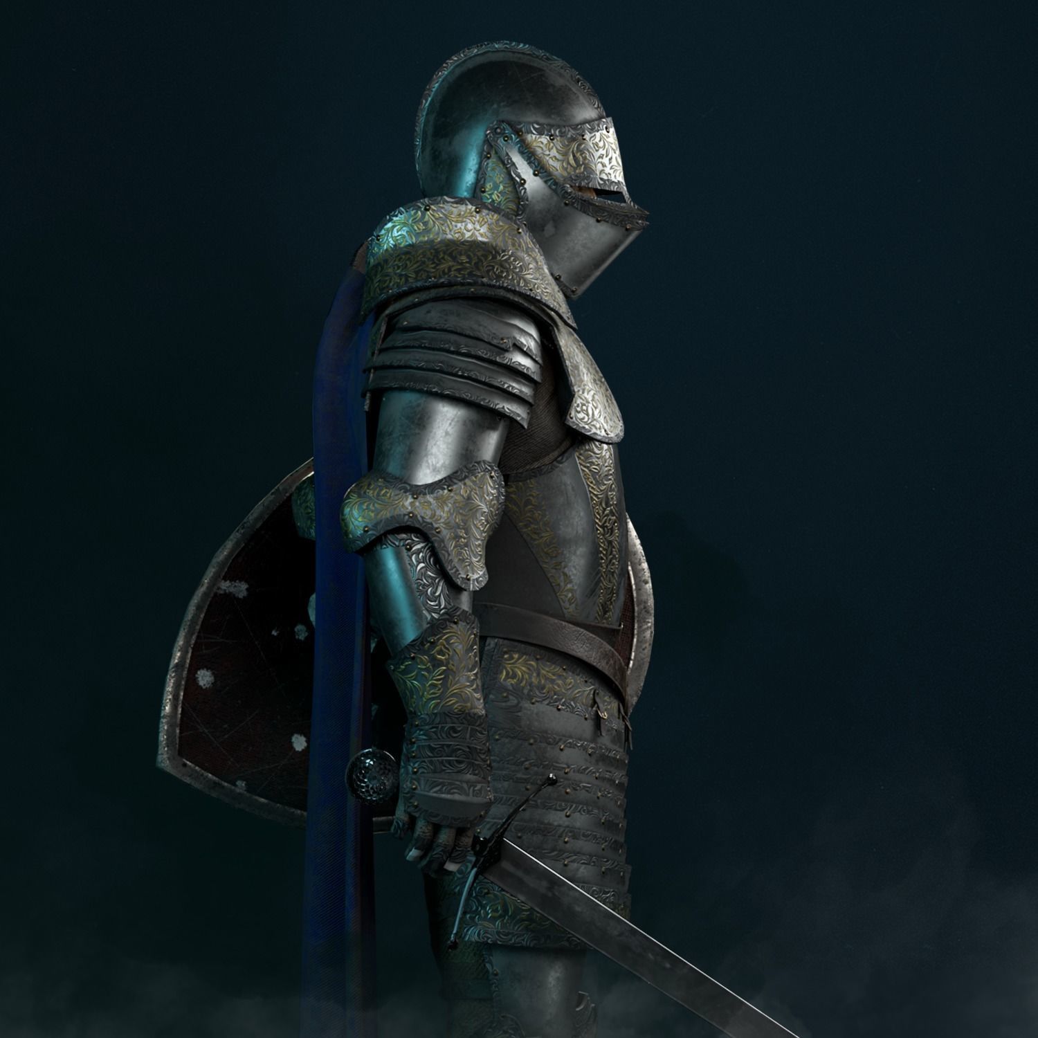 EPTA Medieval and Fantasy Character Pack Vol 1 Low-poly 3D model_18