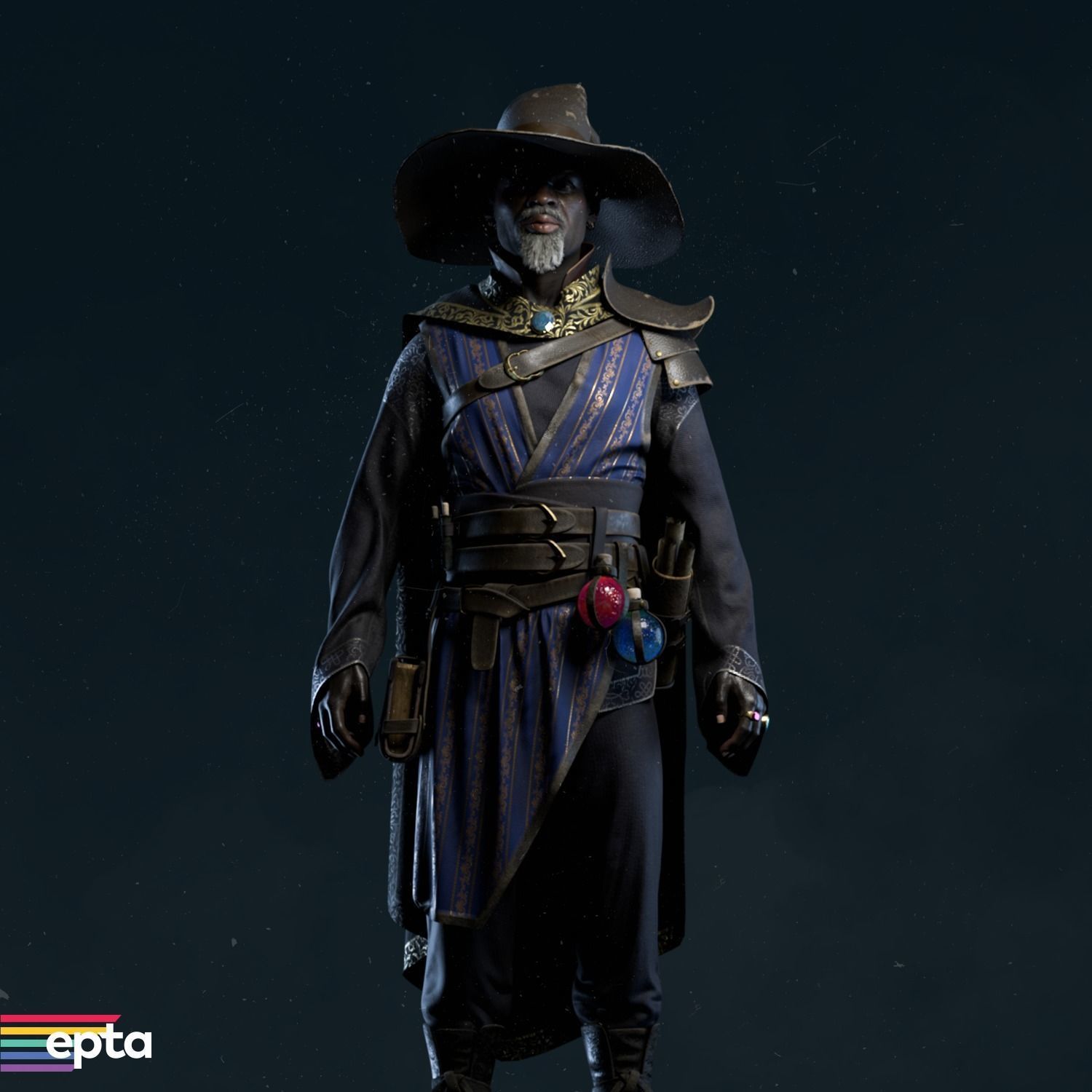 EPTA Medieval and Fantasy Character Pack Vol 1 Low-poly 3D model_12