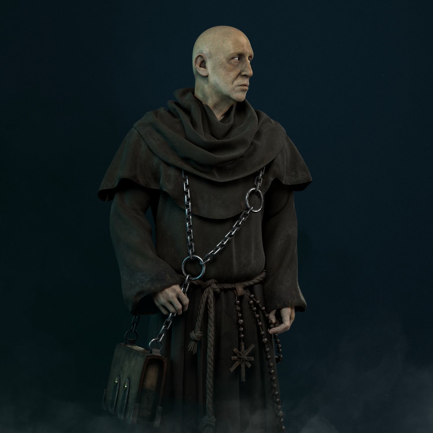 EPTA Medieval and Fantasy Character Pack Vol 1 Low-poly 3D model_17