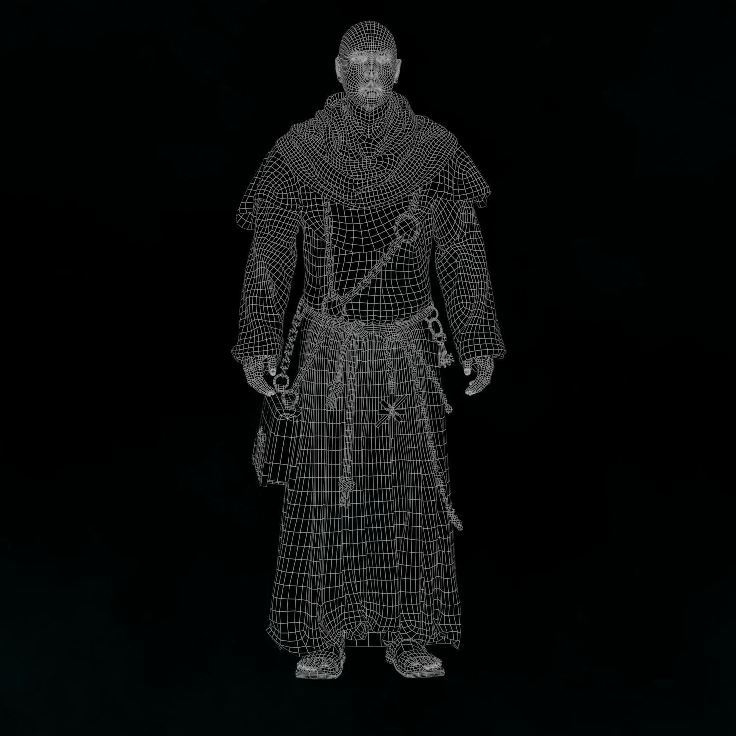 EPTA Medieval and Fantasy Character Pack Vol 1 Low-poly 3D model_41