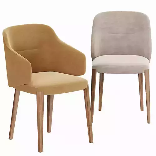 Potocco Concha dining chair