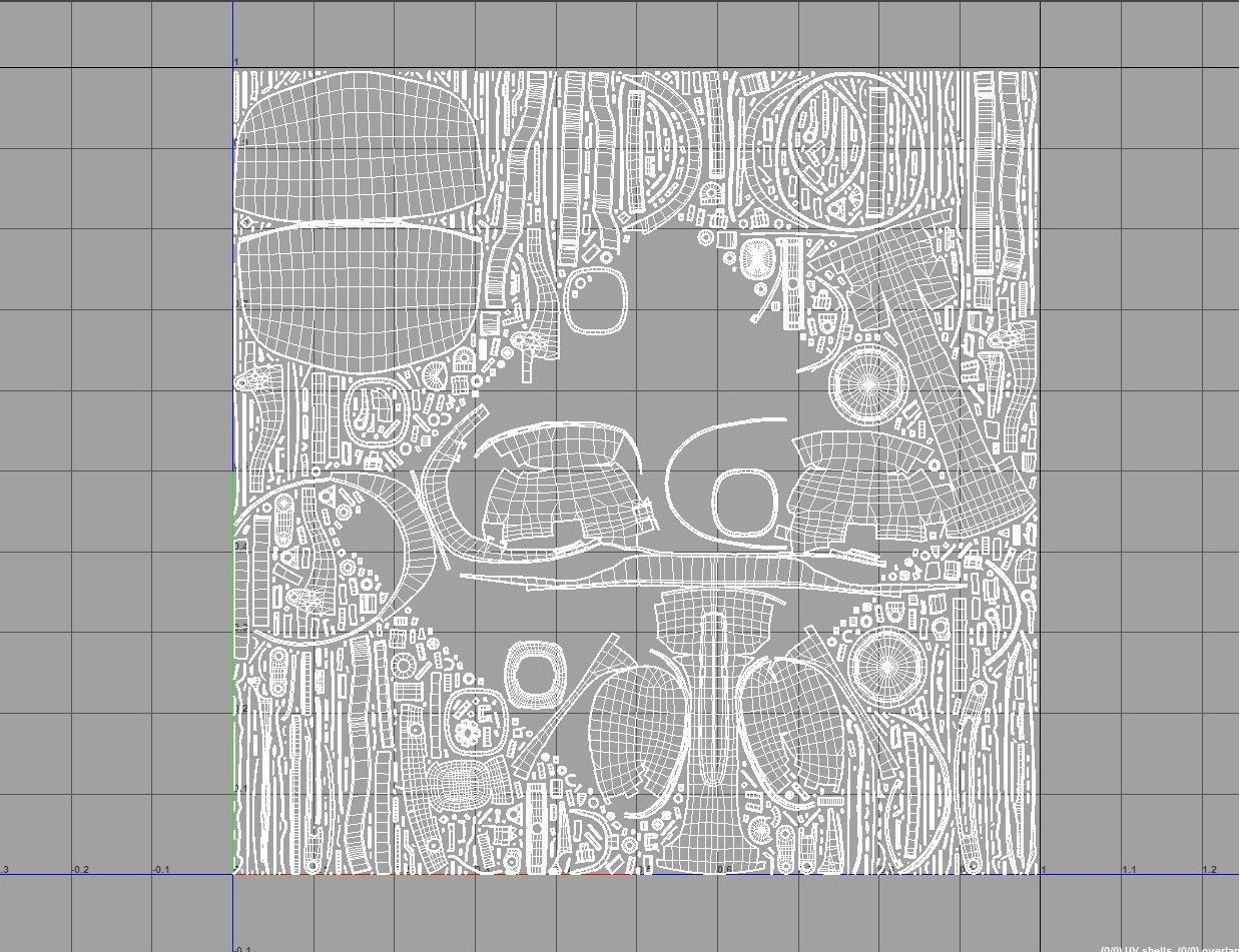 Safety helmet with protective shield 3D model_28