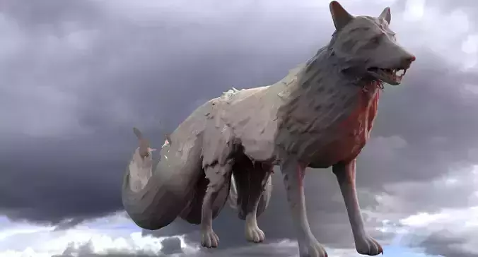 King Wolf Three tails 