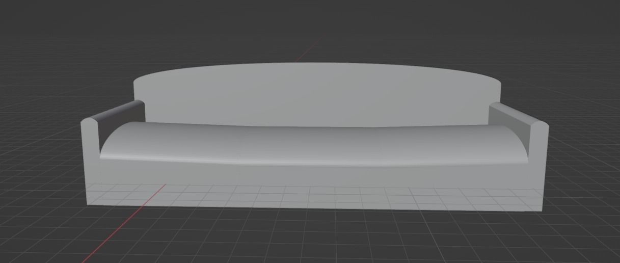 7 seater sofa set with table 3D model_4