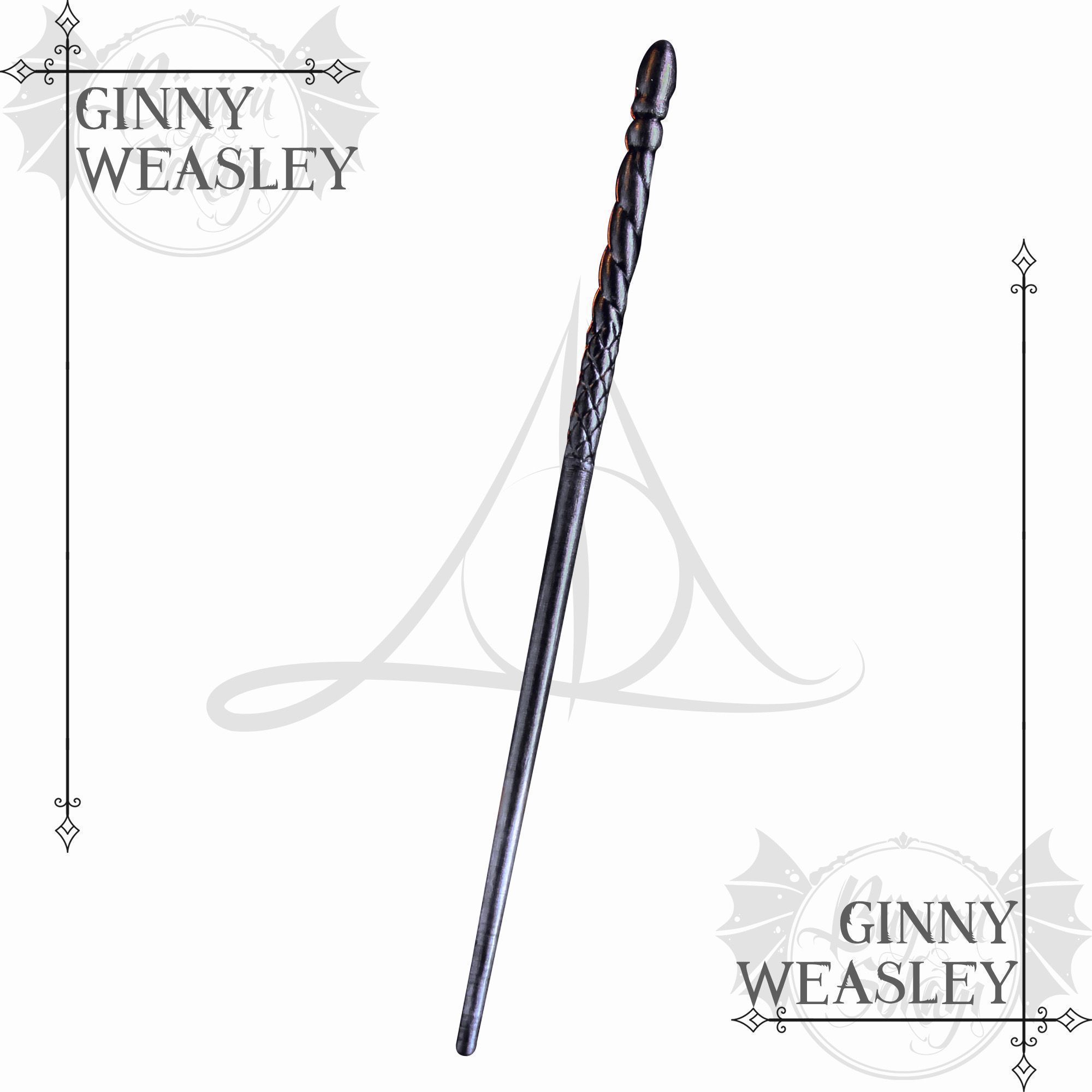 Dumbledores Army Wand Collection Display with 5 Wands  3D print model_23