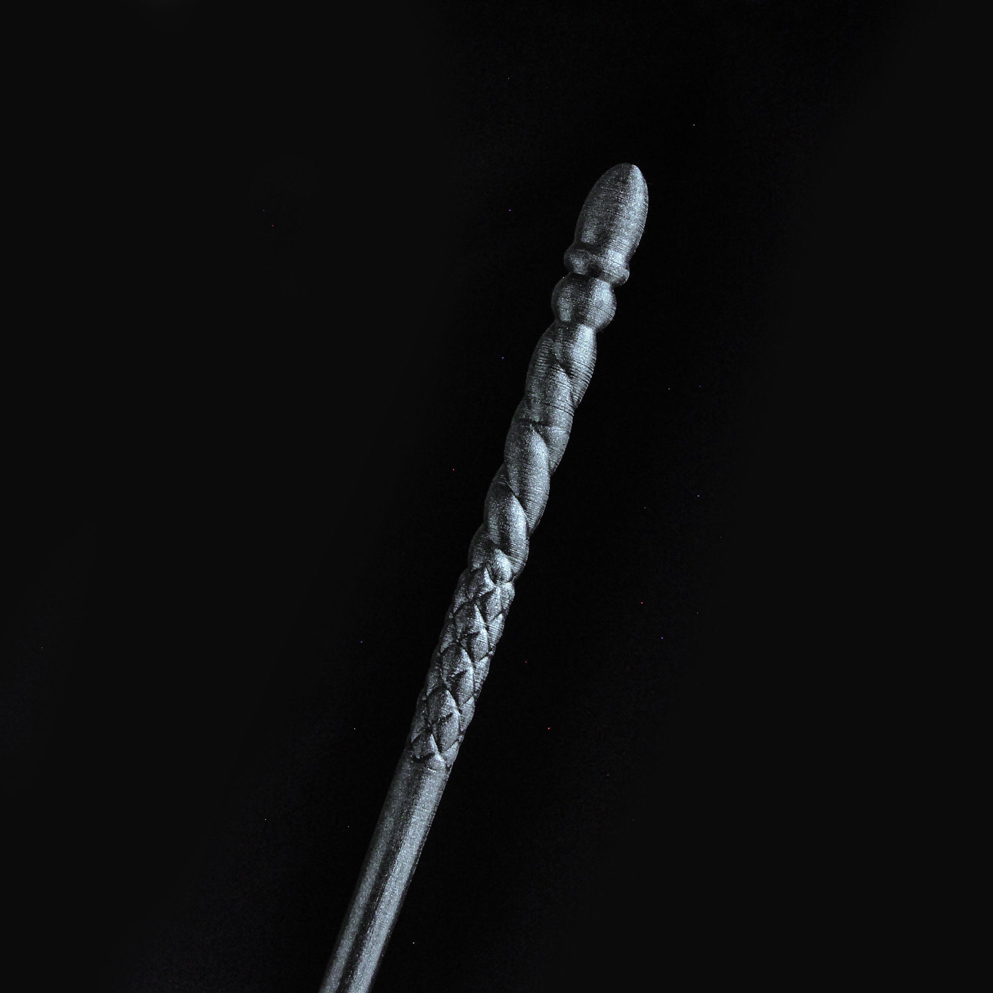 Dumbledores Army Wand Collection Display with 5 Wands  3D print model_14