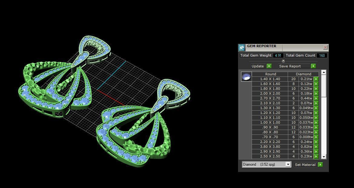 Earring 07 3D print model_7