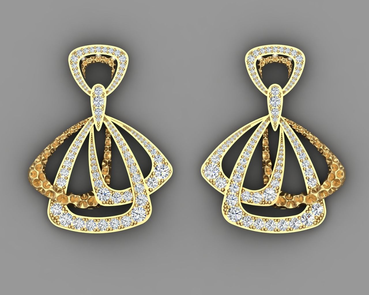 Earring 07 3D print model_10