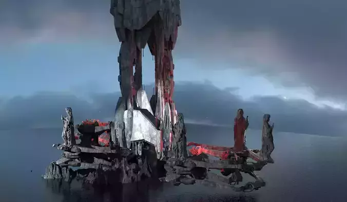 Alien Towers Dimensions Kit bash 5