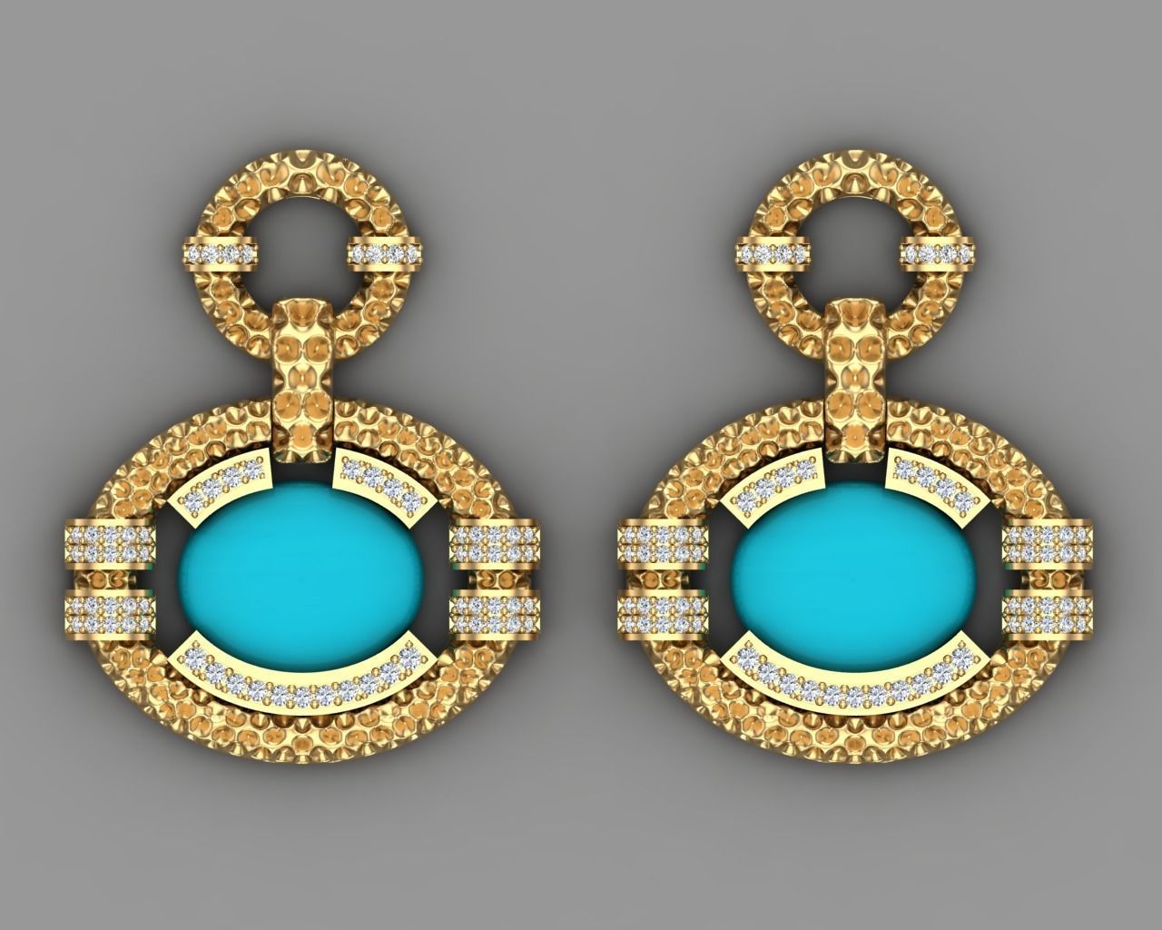 Earring 08 3D print model_9